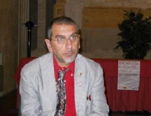 Girolamo De Michele ospite a Perugia nella Sala della Vaccara il 1